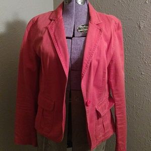 Smart Red J. Crew blazer